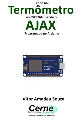 Livro PDF Lendo um Termômetro no ESP8266 usando o AJAX Programado no Arduino