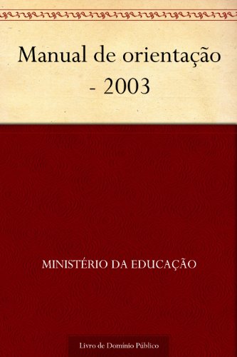Livro PDF Manual de orientação – 2003