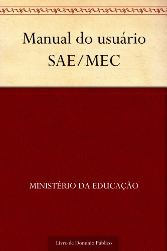 Livro PDF Manual do usuário SAE-MEC