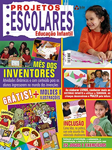 Capa do livro: Projetos Escolares – Educação Infantil: Edição 6 - Ler Online pdf