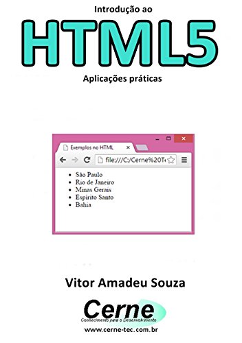 Livro PDF Introdução ao HTML5 Aplicações práticas