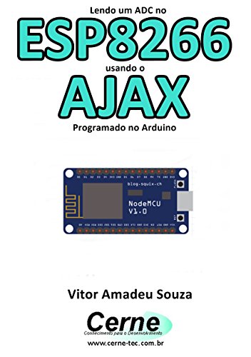 Livro PDF Lendo um ADC no ESP8266 usando o AJAX Programado no Arduino