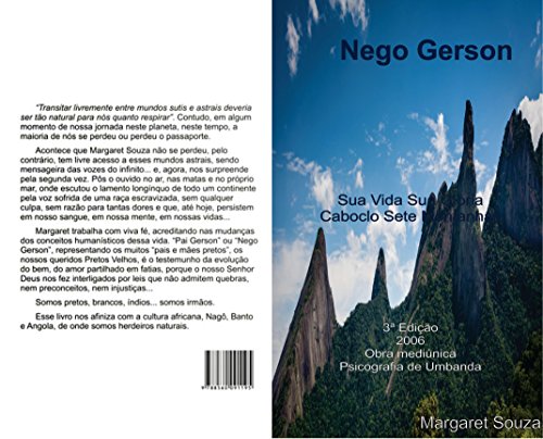Capa do livro: Nego Gerson: Sua Vida Sua Glória Caboclo Sete Montanhas - Ler Online pdf