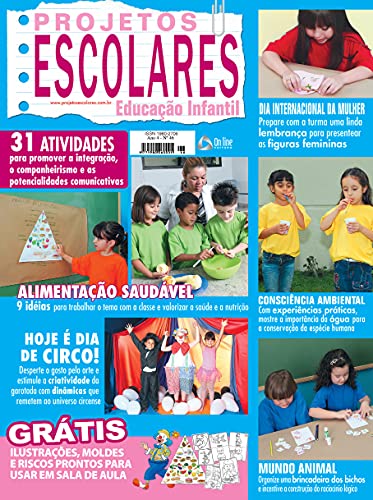 Capa do livro: Projetos Escolares – Educação Infantil: Edição 46 - Ler Online pdf