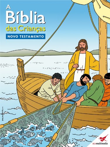 Capa do livro: A Bíblia das Crianças – Quadrinhos Novo Testamento - Ler Online pdf