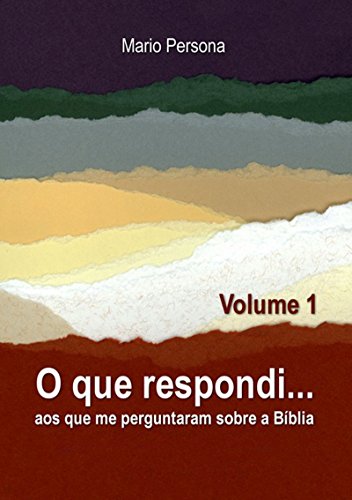 Livro PDF O Que Respondi… (Volume 1)