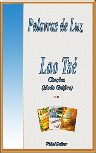 Livro PDF Palavras de Luz: Lao Tsé