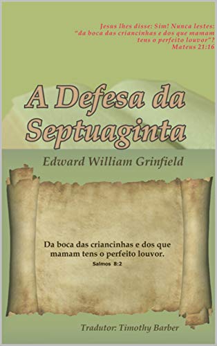 Capa do livro: A Defesa da Septuaginta - Ler Online pdf