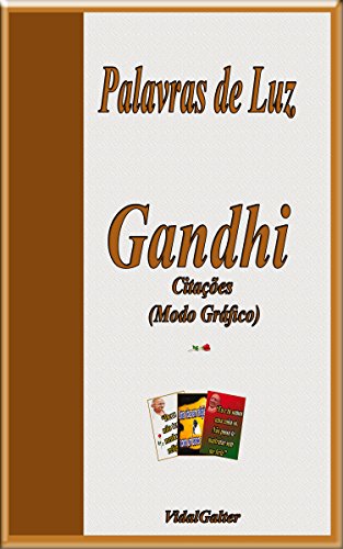 Livro PDF Palavras de Luz: Gandhi