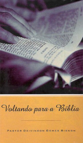 Livro PDF Voltando para a Bíblia