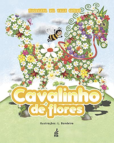 Livro PDF Cavalinho de flores