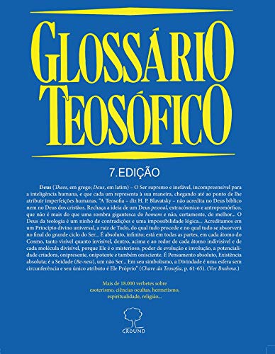 Livro PDF: Glossário Teosófico