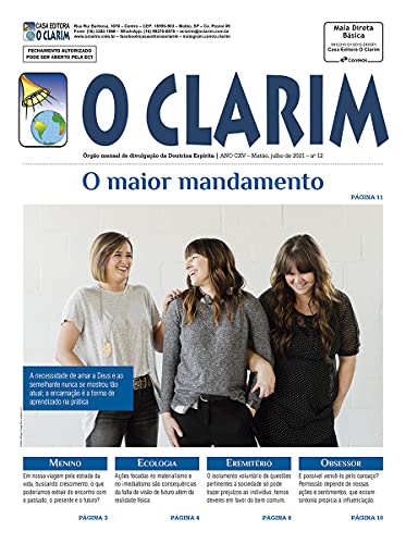 Livro PDF Jornal O Clarim: julho de 2021