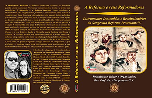 Livro PDF A Reforma e seus Reformadores: Instrumentos Destemidos e Revolucionários da Sangrenta Reforma Protestante!!!