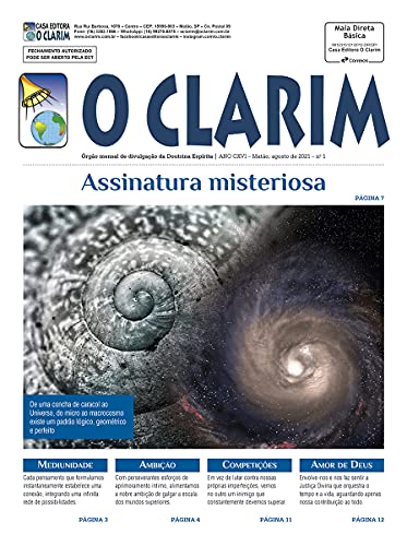Livro PDF Jornal O Clarim: agosto de 2021