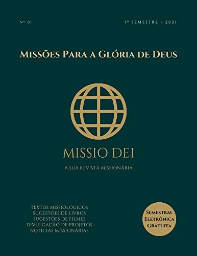 Livro PDF REVISTA MISSIONÁRIA MISSIO DEI Volume 01: Missões para a glória de Deus