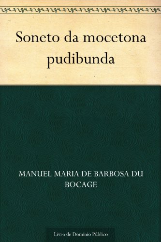 Livro PDF Soneto da mocetona pudibunda