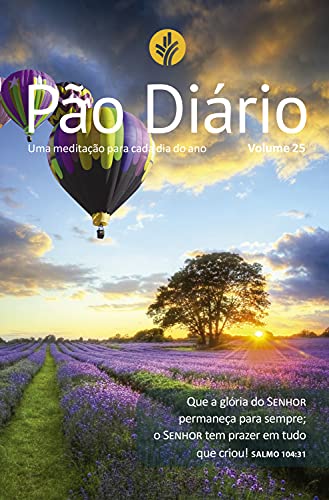 Livro PDF Pão Diário volume 25 – Capa paisagem: Uma meditação para cada dia do ano
