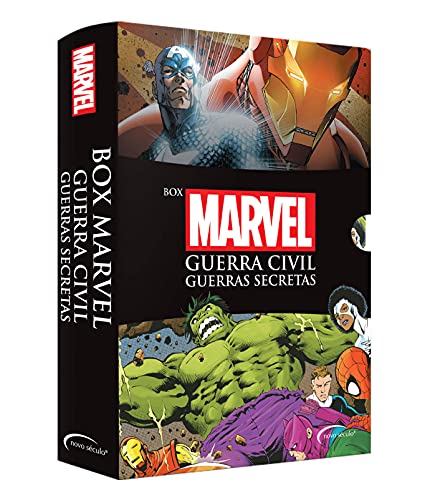 Capa do livro: Box Marvel: Guerra Civil e Guerras Secretas - Ler Online pdf