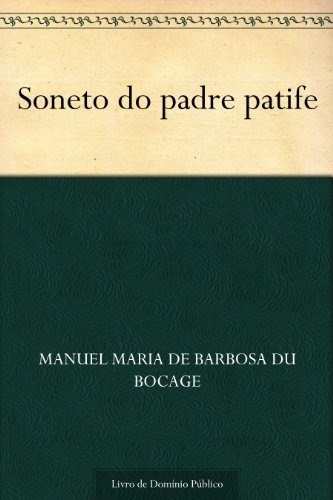 Livro PDF Soneto do padre patife