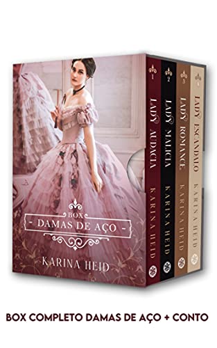 Livro PDF BOX COMPLETO DAMAS DE AÇO: Lady Audácia | Lady Malícia | Lady Romance | Lady Escândalo + As Doze Noites de Lady Malícia