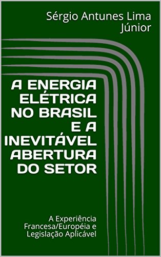 Livro PDF: A ENERGIA ELÉTRICA NO BRASIL E A INEVITÁVEL ABERTURA DO SETOR: A Experiência Francesa/Européia e Legislação Aplicável