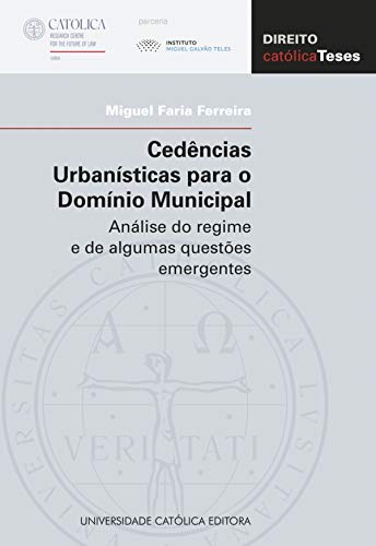 Livro PDF: Cedências Urbanísticas para o Domínio Municipal