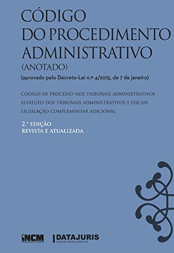 Capa do livro: Código do Procedimento Administrativo (Anotado) – 2.ª Edição - Ler Online pdf