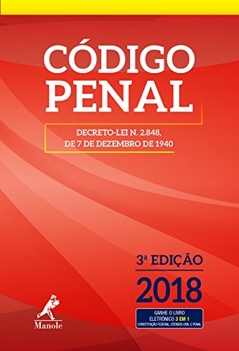 Capa do livro: Código Penal 3a ed. 2018 - Ler Online pdf