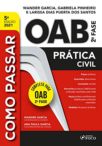 Livro PDF: Como passar OAB 2ª fase: Prática civil