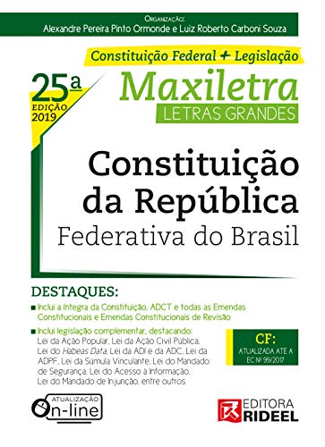 Capa do livro: Constituição da República Federativa do Brasil Maxiletra - Ler Online pdf