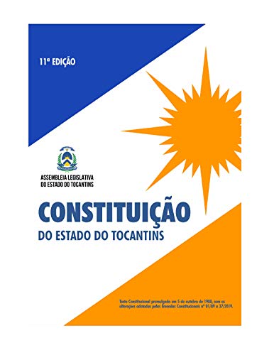 Capa do livro: CONSTITUIÇÃO DO ESTADO DO TOCANTINS - Ler Online pdf