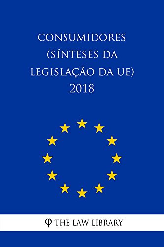 Capa do livro: Consumidores (Sínteses da legislação da UE) 2018 - Ler Online pdf