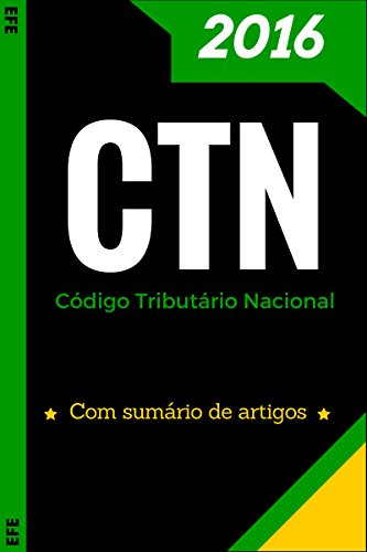 Livro PDF CTN: Código Tributário Nacional