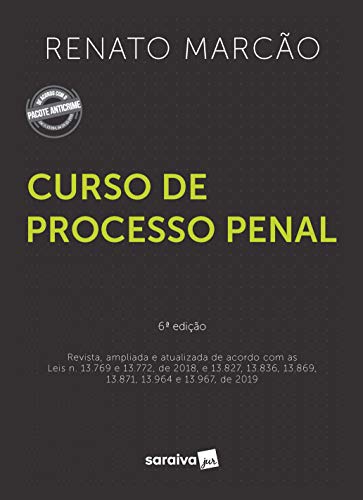 Livro PDF Curso de Processo Penal – 6ª Edição 2020