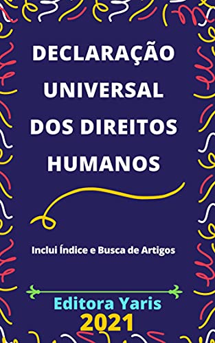 Capa do livro: Declaração Universal dos Direitos Humanos : Atualizada – 2021 - Ler Online pdf