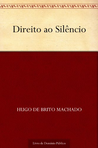 Livro PDF Direito ao Silêncio