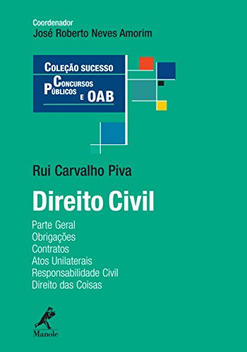 Capa do livro: Direito civil parte geral: obrigações, contratos, atos unilaterais, responsabilidade civil, direito das coisas - Ler Online pdf
