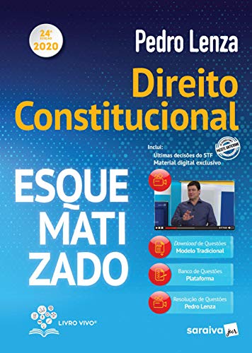 Capa do livro: Direito Constitucional Esquematizado 2020 – 24ª Edição - Ler Online pdf