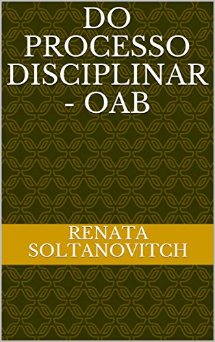 Capa do livro: Do processo disciplinar – OAB - Ler Online pdf