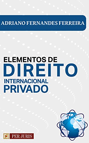 Capa do livro: Elementos de Direito Internacional Privado - Ler Online pdf