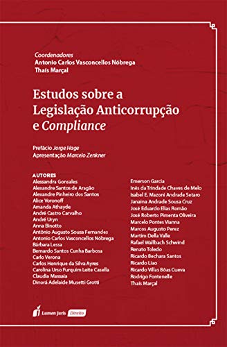 Capa do livro: Estudos sobre a Legislação Anticorrupção e Compliance - Ler Online pdf