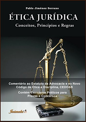 Livro PDF Ética jurídica: Conceitos, princípios e regras