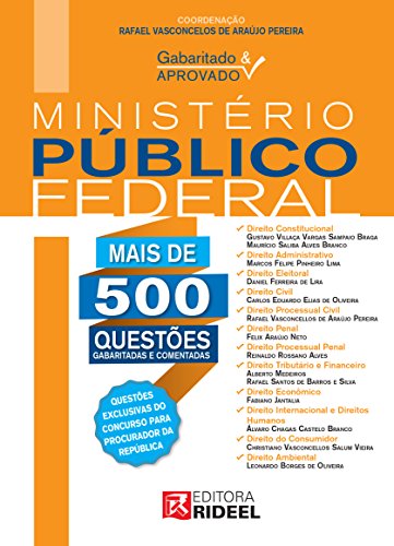 Capa do livro: Gabaritado e Aprovado – Ministério Público Federal - Ler Online pdf