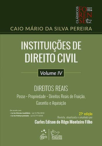 Capa do livro: Instituições de direito civil – Direitos reais - Ler Online pdf