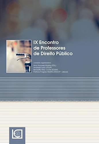 Capa do livro: IX Encontro de Professores de Direito Público - Ler Online pdf