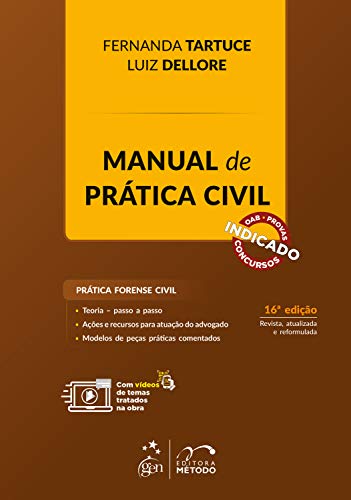 Capa do livro: Manual de Prática Civil - Ler Online pdf