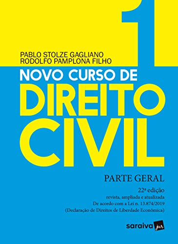 Livro PDF Novo Curso de Direito Civil Vol 1 – Parte Geral – 22ª Ed. 2020
