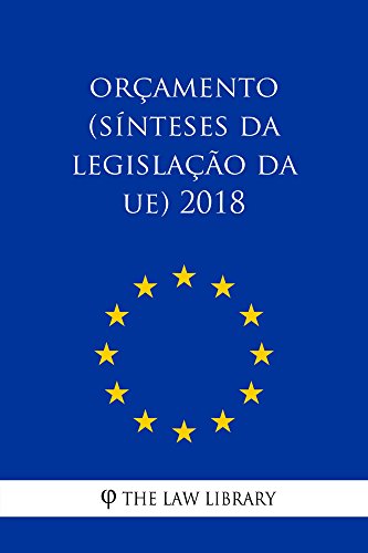 Capa do livro: Orçamento (Sínteses da legislação da UE) 2018 - Ler Online pdf