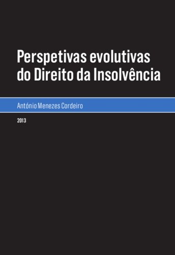 Capa do livro: Perspetivas evolutivas do Direito da Insolvência - Ler Online pdf